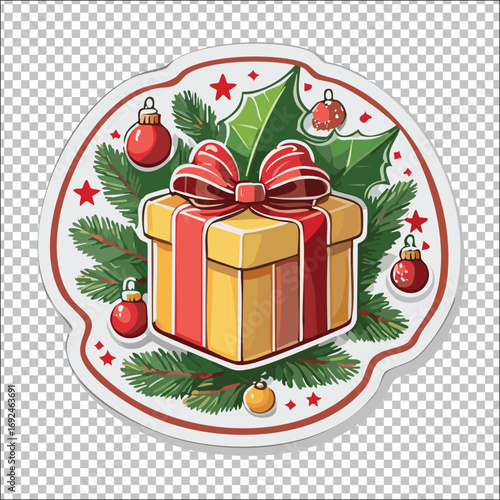 Editable Christmas Illustrations Vector Graphics for Holiday Pattern and Cute Festive Design