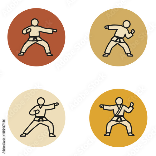 Martial arts icons (2)