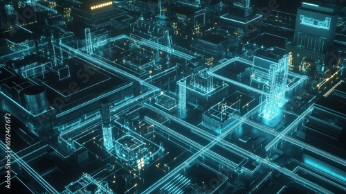 Futuristic Industrial Complex (2)