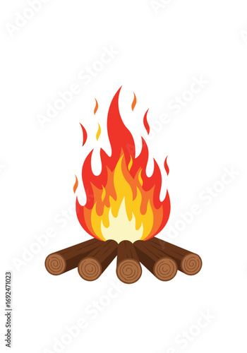 Gather around the warm glowing campfire for a night of stories and s'mores