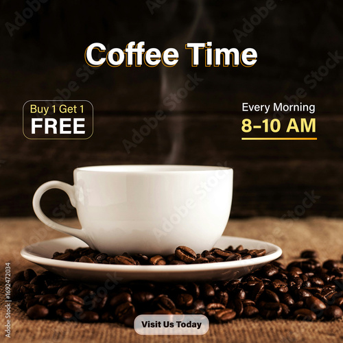 Coffee Social media Post Design