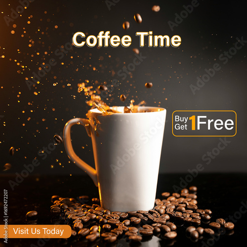 Coffee Social media Post Design