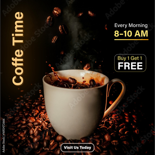 Coffee Social media Post Design