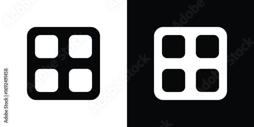 Apps icon flat design. Eps 10