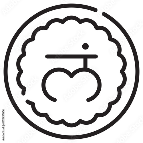 Muladhara Clean Vector Icon – Flat Symbol Design for Web and Mobile Apps