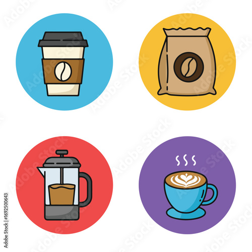 Coffee icons (5)