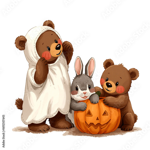 Getting into the Halloween spirit with the cutest crew!  A little spooky, a lot of sweet.