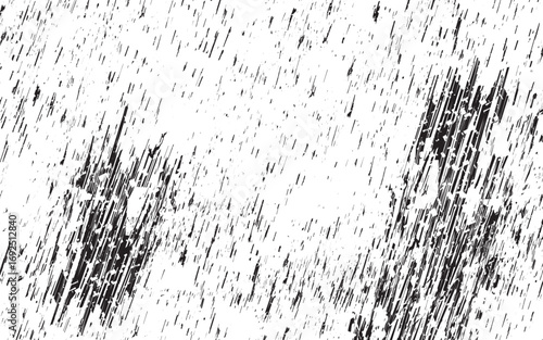 Black and white grunge texture with scratches and dust particles, perfect for posters, backgrounds, and vintage design projects.