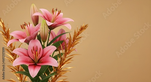 Naturaleza floral con cala lily