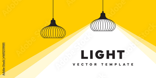 Modern Lamps with Wire Cage Shades