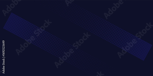 Bright navy blue dynamic abstract vector background with diagonal lines. Trendy classic color of 2020. 3d cover of business presentation banner for sale event