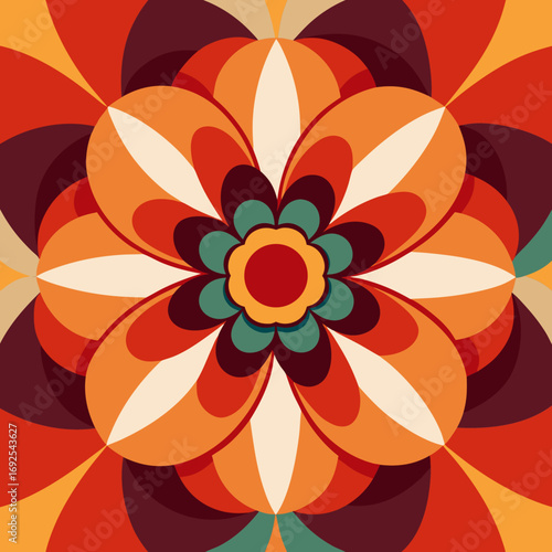 abstract flower background