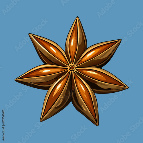 star shaped ornament