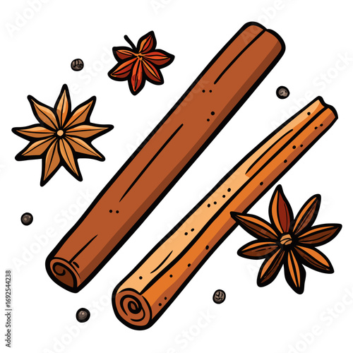 anise and cinnamon