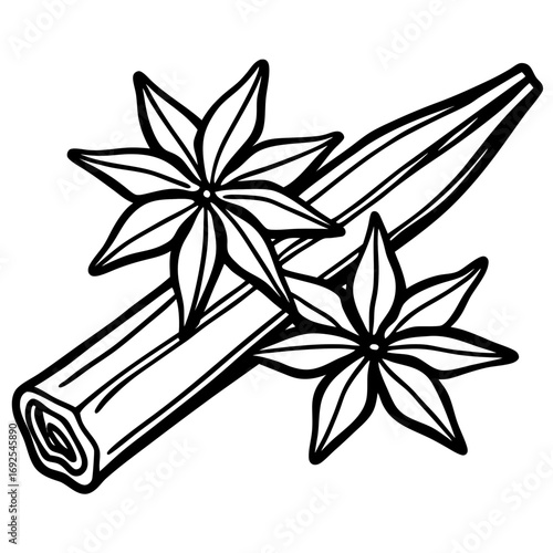 vector illustration of a flower