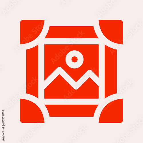 Picture symbol artwork trendy useful vector Illustration design beautiful colorful background