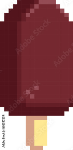 Pixel Ice Cream Popsicle