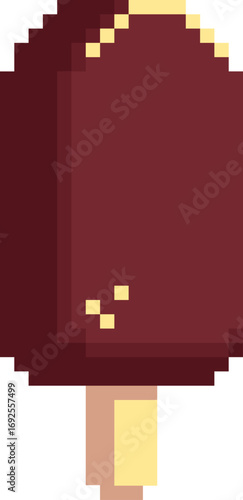 Pixel Ice Cream on Stick