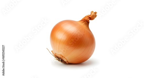 Wallpaper Mural Whole raw onion with dry skin, isolated on white background Torontodigital.ca
