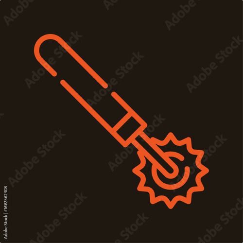 Wrench symbol artwork trendy useful vector Illustration design handsome colorful background