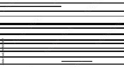 Monochrome abstract background with multiple parallel horizontal black lines creating a striped pattern.