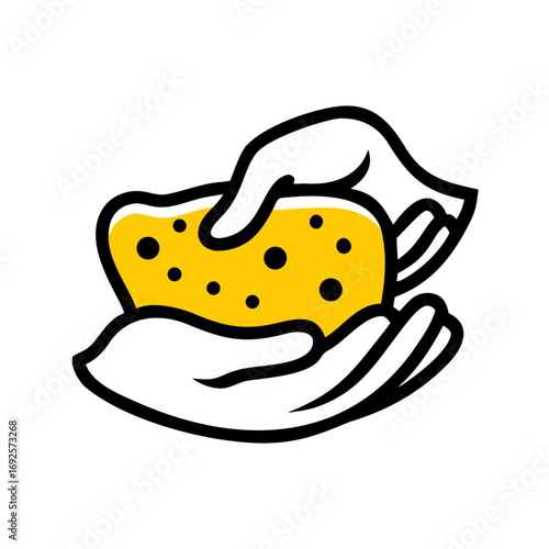 Skin Exfoliation hand drawing icon for web and graphic design