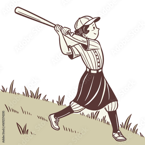 halloween witch with broom