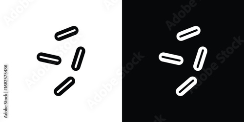 Yeast icon logo. simple graphic symbols