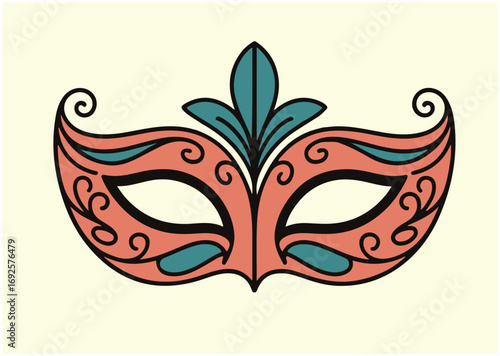 Masquerade mask Icon, Masquerade mask vector