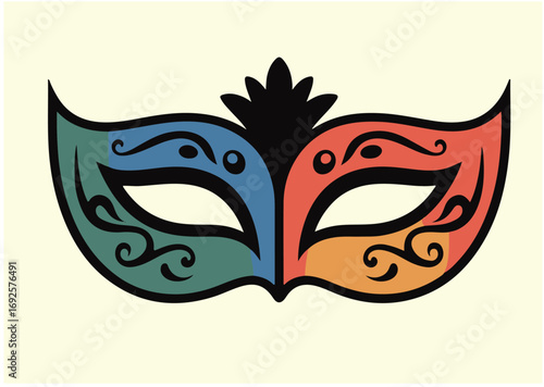 Masquerade mask Icon, Masquerade mask vector