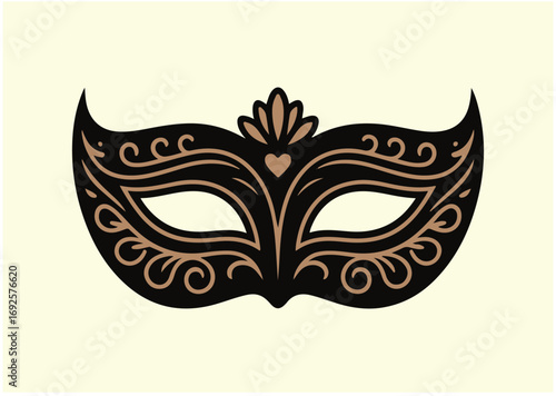 Masquerade mask Icon, Masquerade mask vector