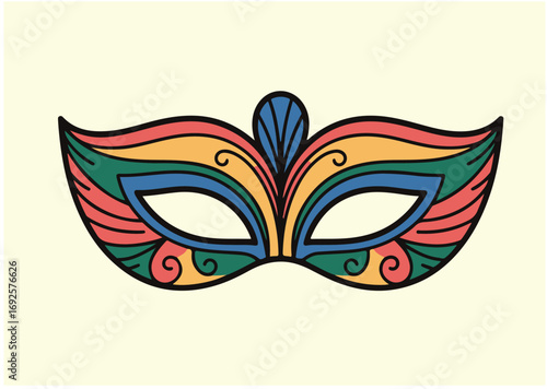 Masquerade mask Icon, Masquerade mask vector