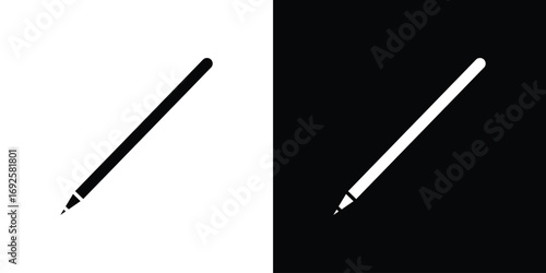 Eyeliner icon logo. simple graphic symbols