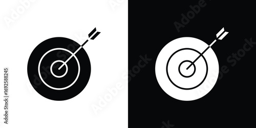 Goalfor banner and packaging design Vector illustrationsnting icon logo. simple graphic symbols