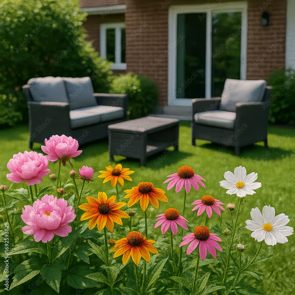 Fototapeta premium Outdoor Furniture & Garden Leisure