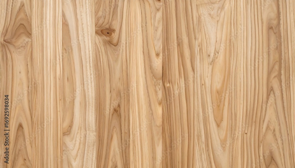 Fototapeta premium Close-up of light-colored wood grain (1)