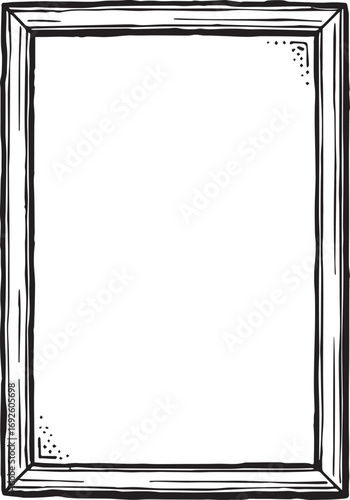 Vector illustration of a modern wall-mounted bathroom basin mirror, ideal for sanitary ware designs, plumbing fixtures, home interior projects, and bathroom renovation visuals.