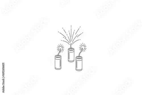 Black line heart beat pulse tracing with heart shape on a white background image