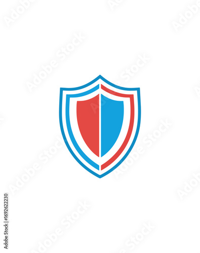 Simple shield graphic