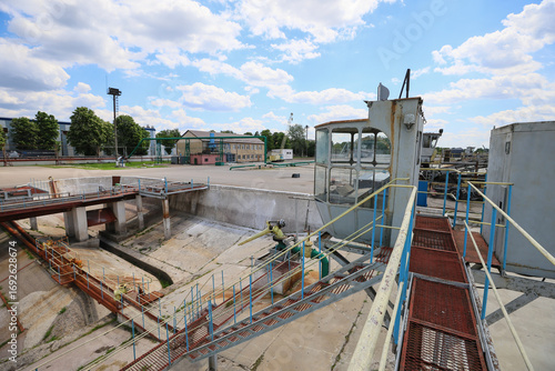 Old beet processing and washing plant