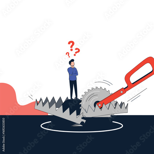 Navigating perilous situations with careful thought and consideration