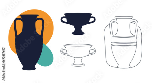 Exploring ancient greek pottery diverse forms and artistic expressions through timeless vessels