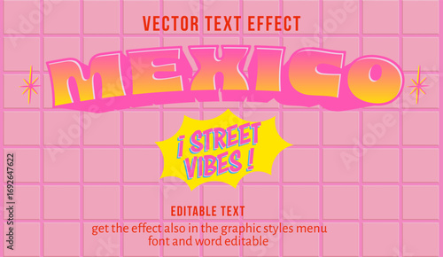 Retro Street Vibes Graffiti Style Font, Mexico street vibes