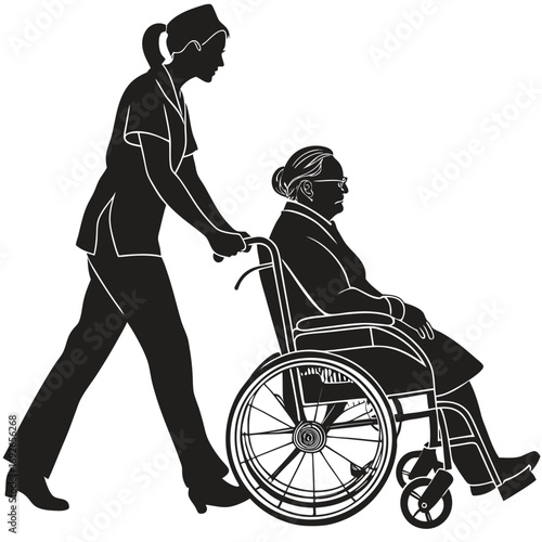 man in wheelchair