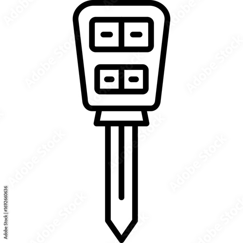 Car Key Icon