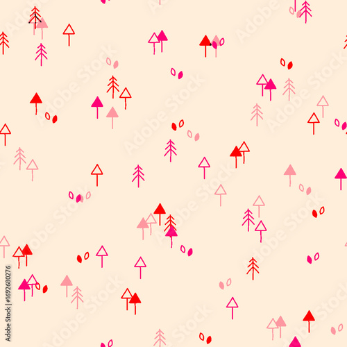 All Over Design Seamless Pattern With Some Texture Digital Print Textile