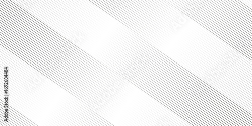 Abstract oblique wave white striped diagonal gradient line technology concept web texture. Vector gray line abstract pattern Transparent monochrome striped texture, minimal background.	
