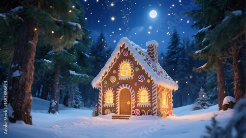 눈내린밤의마법과자집