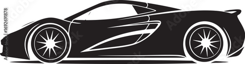 Modern Supercar Silhouette Collection