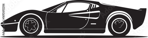Modern Supercar Silhouette Collection